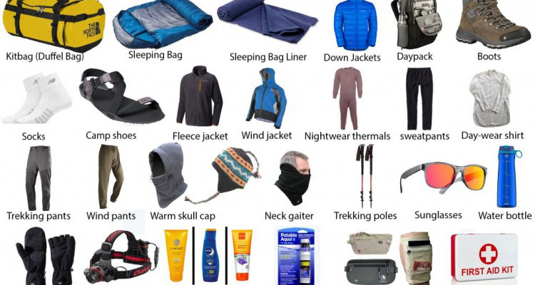 kilimanjaro trekking equipments